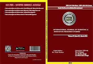 International Journal of Innovative Scientific and Innovative Research Studies